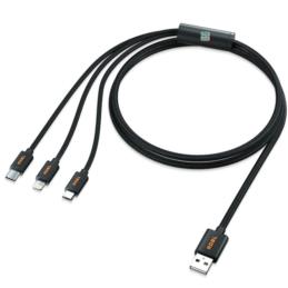 ADBL USB Splitter - kabel USB z gniazdkami USB-C , Micro-USB oraz I-Phone. | Sklep online Galonoleje.pl