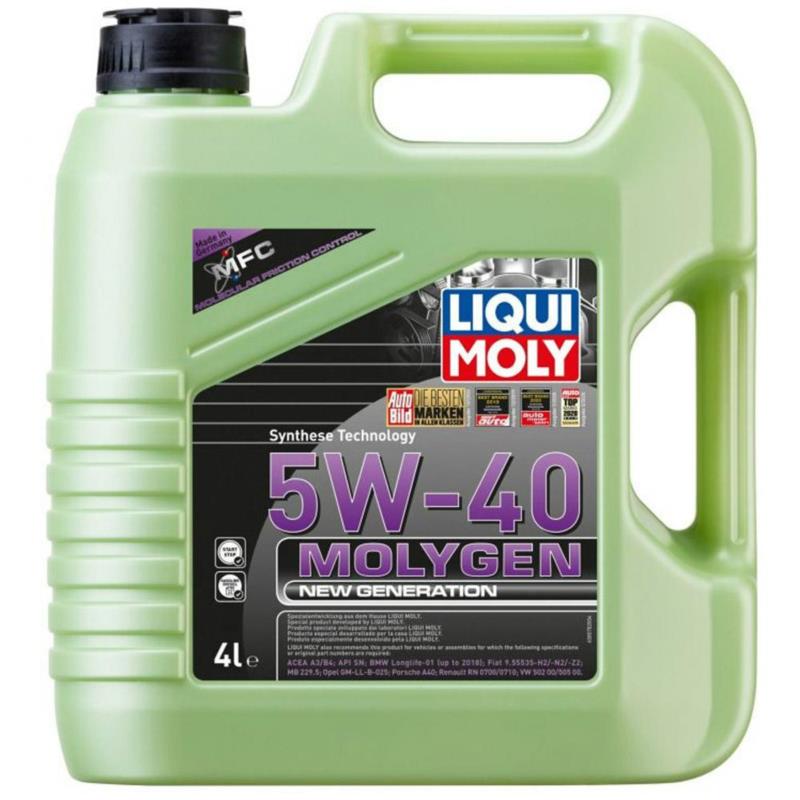 LIQUI MOLY Molygen 5w40 4L 8576 - niskoszumowy olej silnikowy | Sklep online Galonoleje.pl