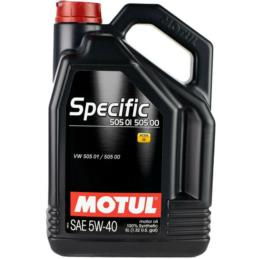 MOTUL Specific 505.01 502.00 C3 5w40 5L - syntetyczny olej silnikowy | Sklep online Galonoleje.pl