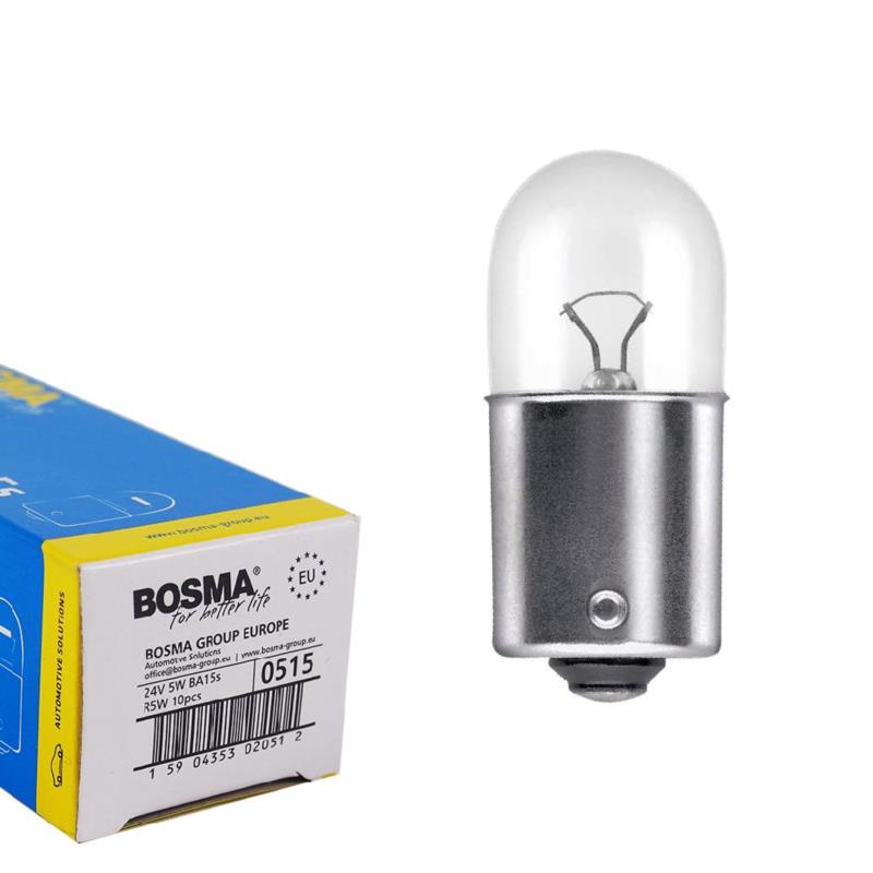 BOSMA R5W - 24V-5W - 1szt. luz - 10szt. w kartoniku - 0515 | Sklep online Galonoleje.pl
