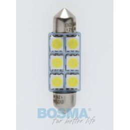 BOSMA LED - C5W - SMDx6 - 10x39 - 12V - 2szt. blister - 3833 | Sklep online Galonoleje.pl