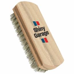 SHINY GARAGE Leather Brush - szczoteczka do skóry | Sklep online Galonoleje.pl