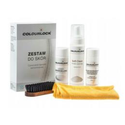 COLOURLOCK zestaw Soft Clean+Protector - zestaw do czyszczenia i pielęgnacji skór + Leder Protector