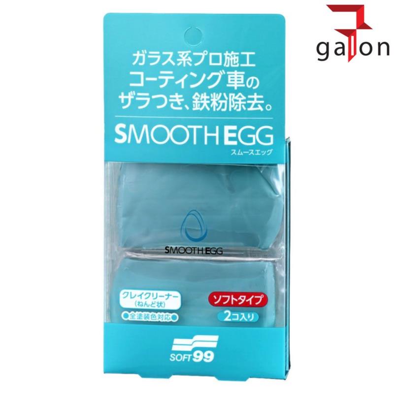 SOFT99 Smooth Egg Clay Bar 100g - delikatna glinka do czyszczenia lakieru | Sklep online Galonoleje.pl