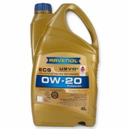 RAVENOL ECS 0W20 CleanSynto USVO 4L - syntetyczny olej silnikowy | Sklep online Galonoleje.pl