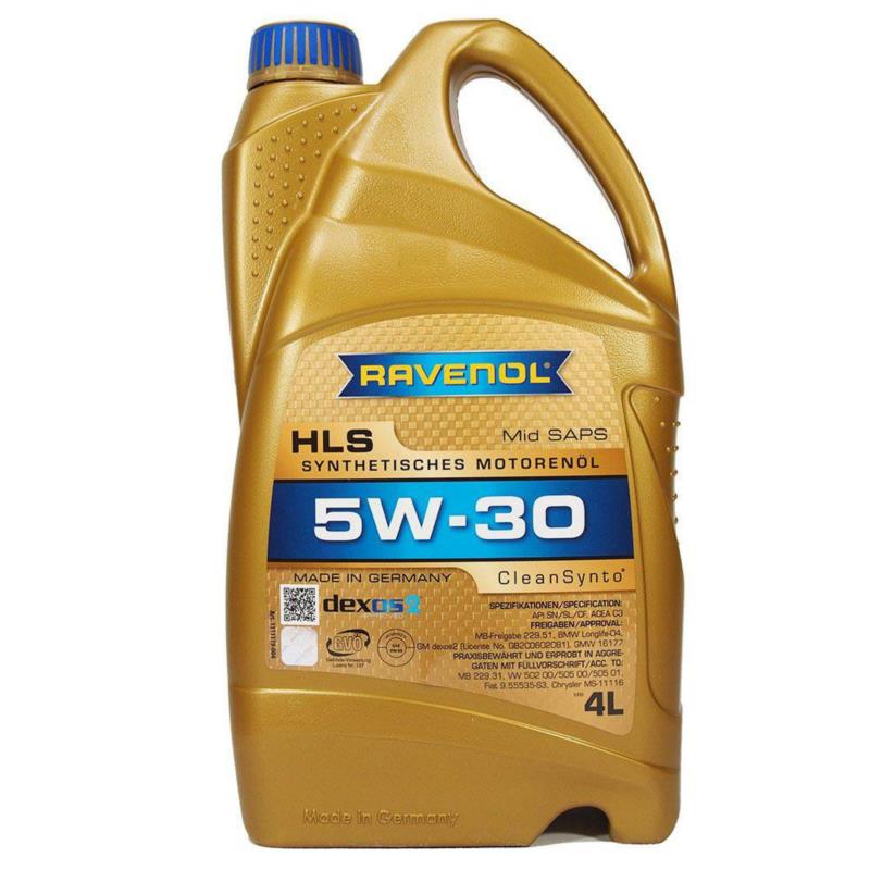 RAVENOL HLS 5W30 CleanSynto 4L - syntetyczny olej silnikowy | Sklep online Galonoleje.pl