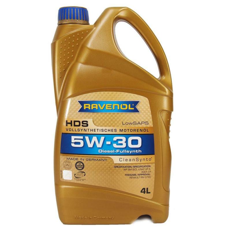 RAVENOL HDS 5W30 CleanSynto 4L - syntetyczny olej silnikowy | Sklep online Galonoleje.pl
