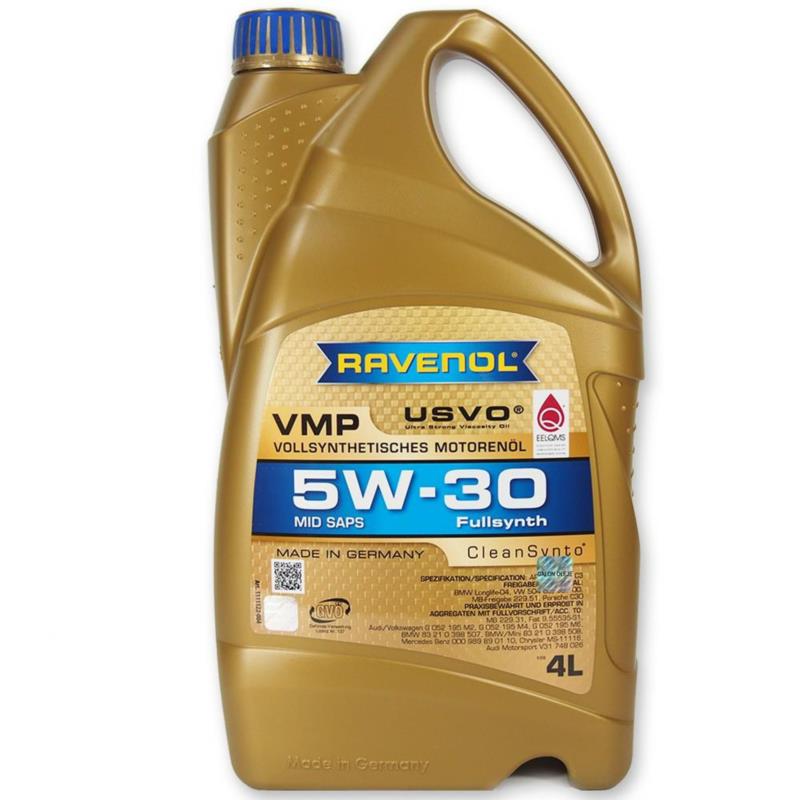 RAVENOL VMP 5W30 CleanSynto USVO 4L - syntetyczny olej silnikowy | Sklep online Galonoleje.pl