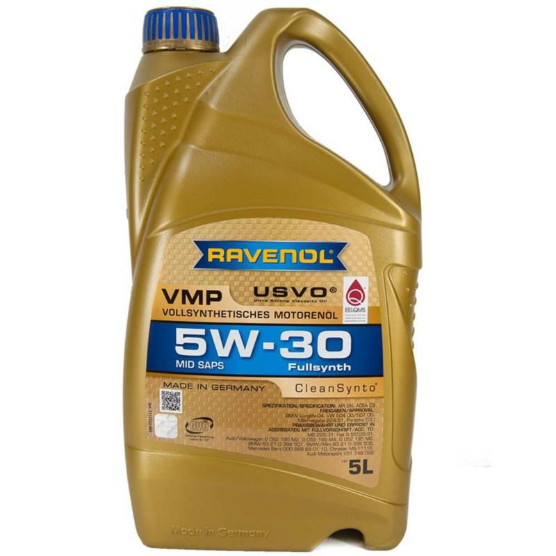 RAVENOL VMP 5W30 CleanSynto USVO 5L - syntetyczny olej silnikowy | Sklep online Galonoleje.pl