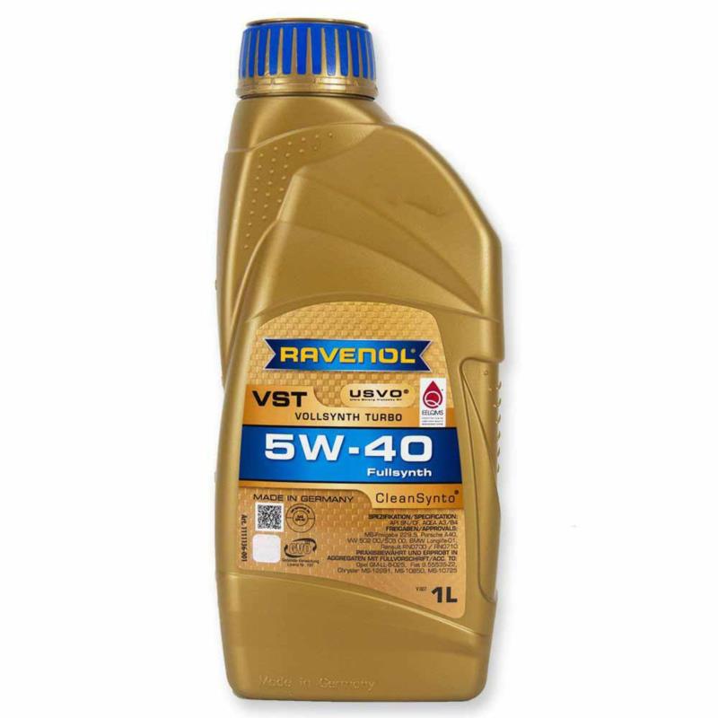 RAVENOL VST 5W40 CleanSynto USVO 1L - syntetyczny olej silnikowy | Sklep online Galonoleje.pl