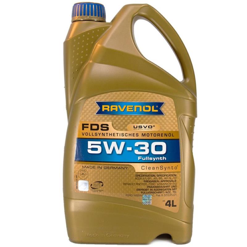 RAVENOL FDS 5W30 CleanSynto USVO 4L - syntetyczny olej silnikowy | Sklep online Galonoleje.pl