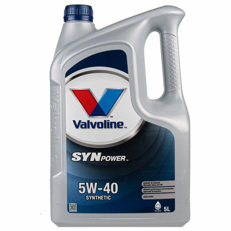 VALVOLINE Synpower 5w40 5L - syntetyczny olej silnikowy | Sklep online Galonoleje.pl