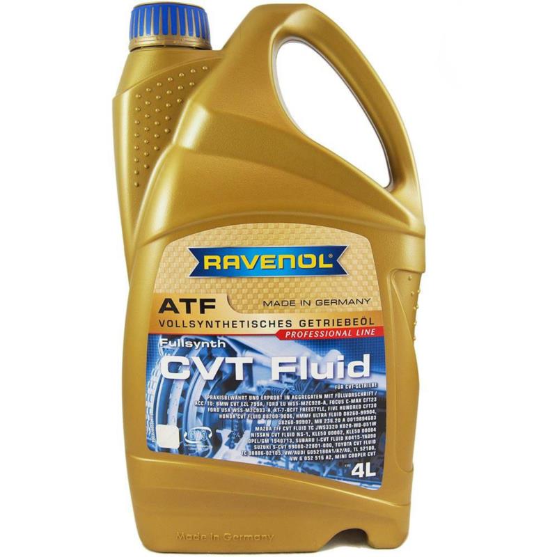 RAVENOL ATF CVT Fluid 4L - olej przekładniowy do skrzyni biegów automatycznej | Sklep online Galonoleje.pl