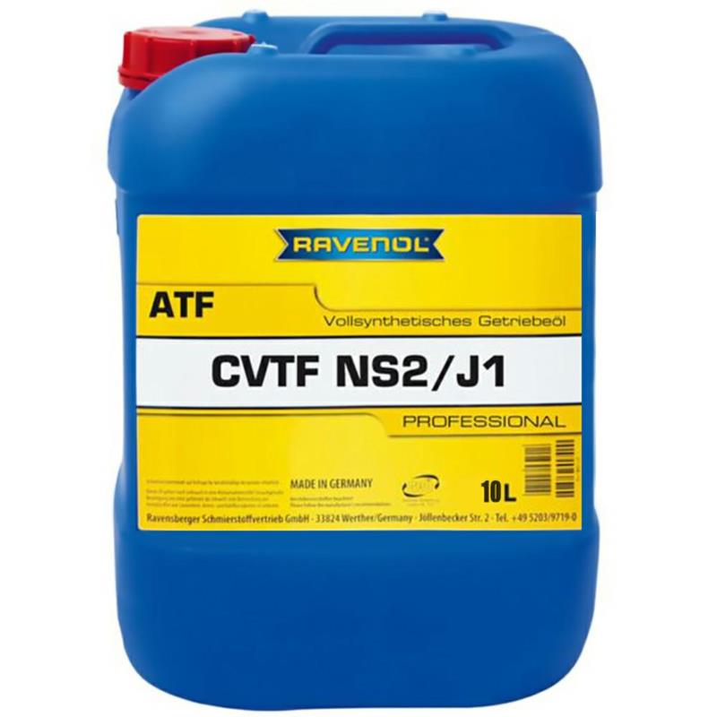 RAVENOL ATF NS2/J1 Fluid 10L CVTF - olej przekładniowy do skrzyni biegów automatycznej | Sklep online Galonoleje.pl