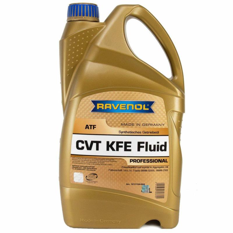 RAVENOL ATF CVT KFE Fluid 4L - olej przekładniowy do skrzyni biegów automatycznej | Sklep online Galonoleje.pl