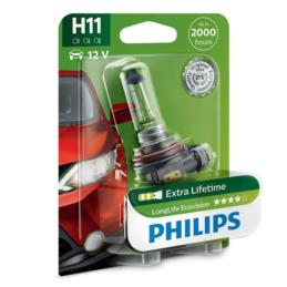 PHILIPS LongLife EcoVision H11 - 12V-55W - 1szt. blister | Sklep online Galonoleje.pl