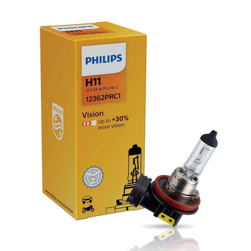 PHILIPS Vision 30% H11 - 12V-55W - 1szt. kartonik | Sklep online Galonoleje.pl