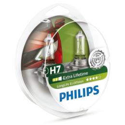 PHILIPS LongLife EcoVision H7 - 12W-55W - 2szt. - plastikowe opakowanie - 12972LLECOS2 | Sklep online Galonoleje.pl