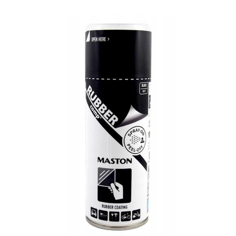 MASTON Guma w Sprayu 400ml - czarny mat | Sklep online Galonoleje.pl