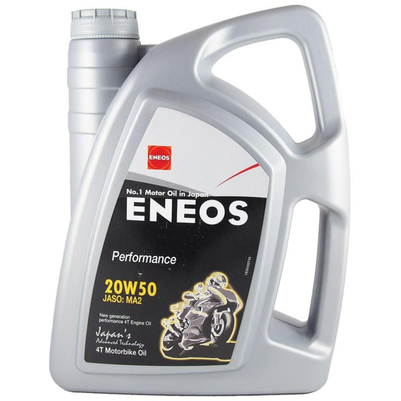 ENEOS Performance 4T SJ 20W50 4L - półsyntetyczny olej motocyklowy | Sklep online Galonoleje.pl