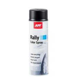 APP Rally Color Spray 500ml czarny mat - lakier akrylowy | Sklep online Galonoleje.pl
