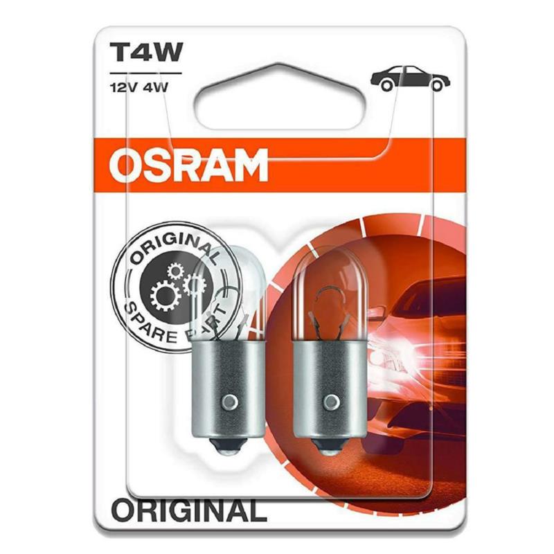 OSRAM Original T4W - 12V-4W - 2szt. blister (3893-02B) | Sklep online Galonoleje.pl