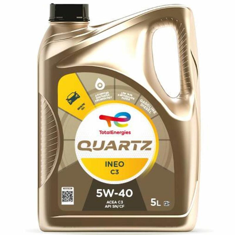 TOTAL Quartz Ineo C3 5W40 5L - syntetyczny olej silnikowy | Sklep online Galonoleje.pl