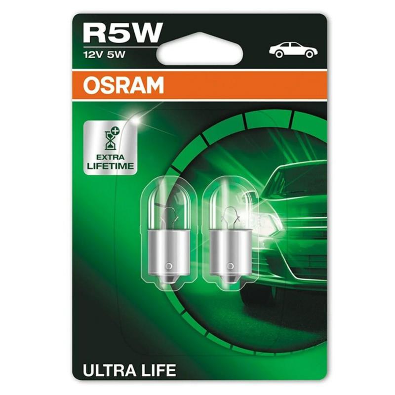 OSRAM Ultra Life R5W - 12V-5W - 2szt. blister - 5007ULT-02B | Sklep online Galonoleje.pl