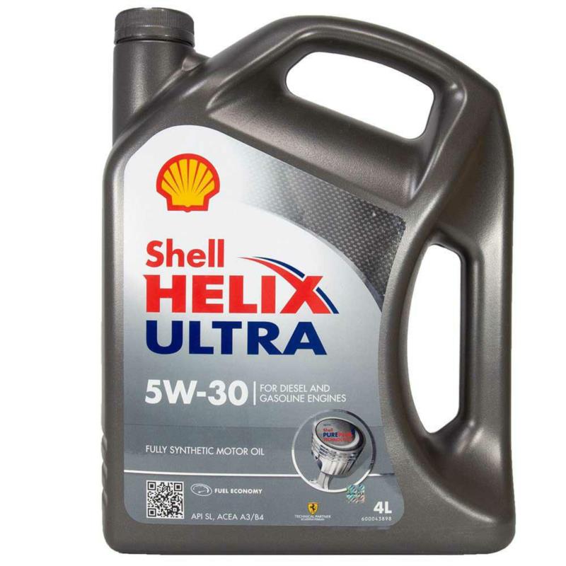 SHELL Helix Ultra 5W30 A3/B4 4L - syntetyczny olej silnikowy | Sklep online Galonoleje.pl