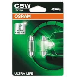 OSRAM Ultra Life C5W - 12V-5W - 2szt. blister - 6418ULT-02B | Sklep online Galonoleje.pl