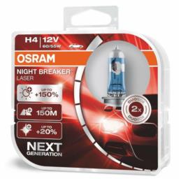 OSRAM Night Breaker Laser H4 - 12V-60/55W - 2szt. - plastikowe opakowanie - 64193NL-HCB | Sklep online Galonoleje.pl