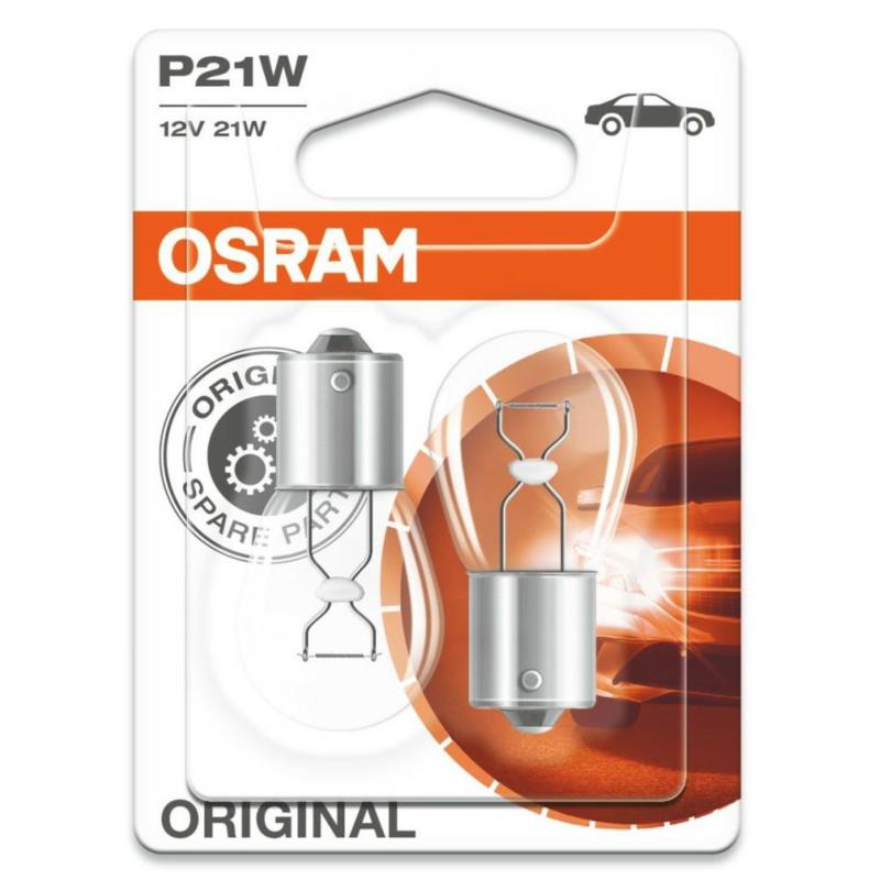 OSRAM Original P21W - 12V-21W - 2szt. blister - 7506-02B | Sklep online Galonoleje.pl
