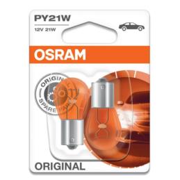 OSRAM Original PY21W Amber - 12V-21W - 2szt. blister - pomarańczowe - 7507-02B | Sklep online Galonoleje.pl