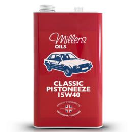 MILLERS OILS Classic Pistoneeze 15w40 5L - olej silnikowy do aut klasycznych | Sklep online Galonoleje.pl