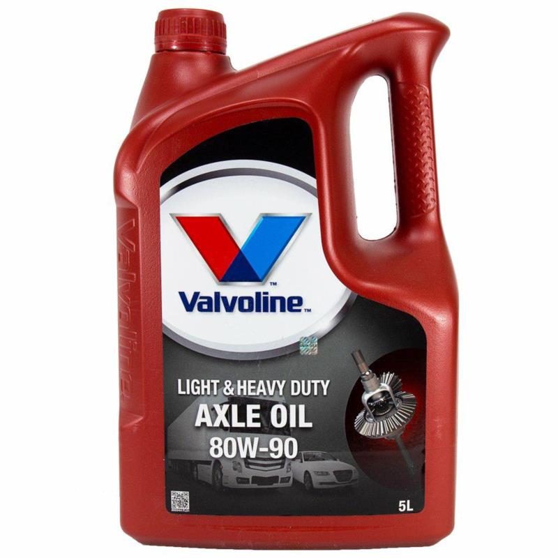 VALVOLINE Light & Heavy Duty Axle Oil 80w90 5L - olej przekładniowy do skrzyni biegów i mostu | Sklep online Galonoleje.pl