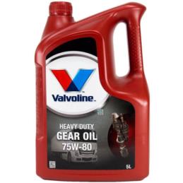 VALVOLINE Heavy Duty Gear Oil 75w80 5L - olej przekładniowy do skrzyni biegów i mostu | Sklep online Galonoleje.pl
