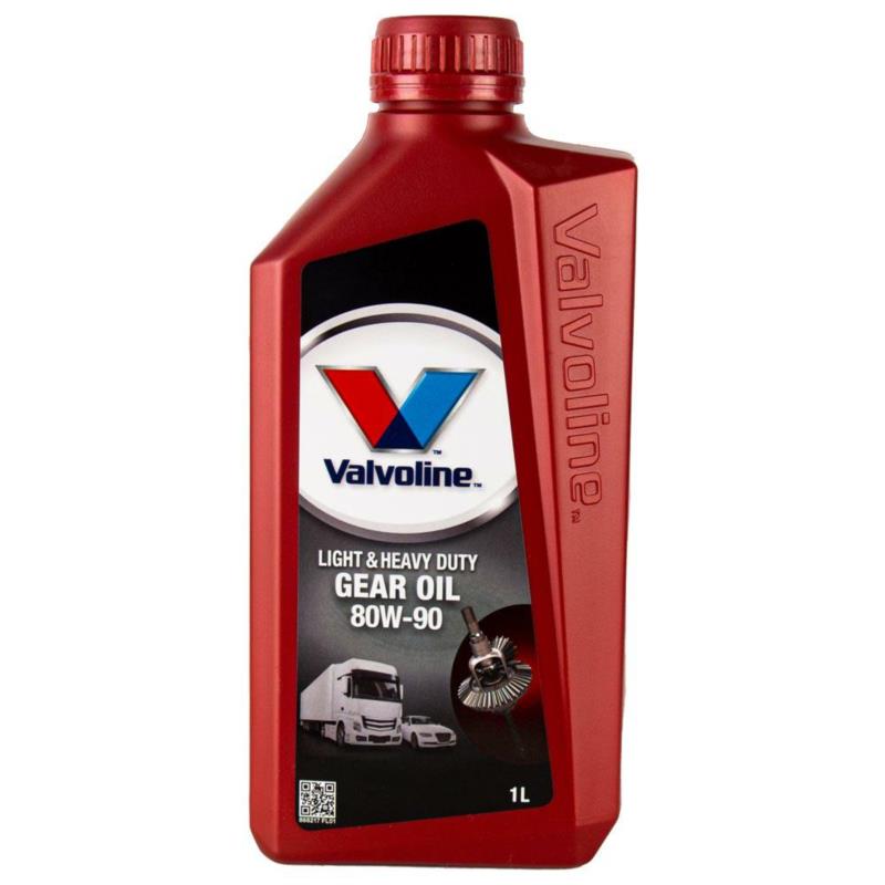 VALVOLINE Light & Heavy Duty Gear Oil 80w90 1L - olej przekładniowy do skrzyni biegów i mostu | Sklep online Galonoleje.pl