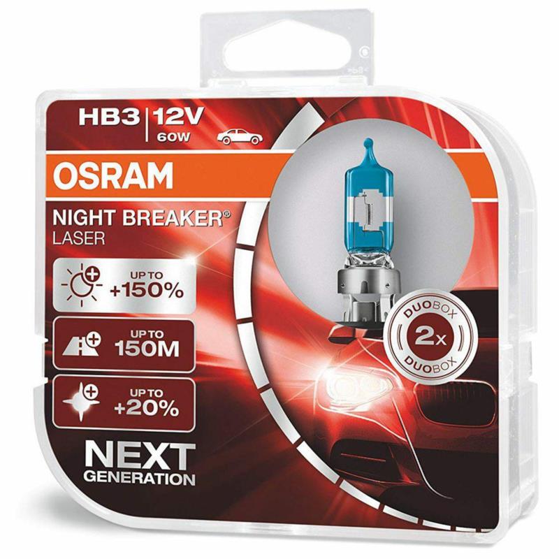 OSRAM Night Breaker Laser HB3 - 12V-60W - 2szt. - plastikowe opakowanie - 9005NL-HCB | Sklep online Galonoleje.pl