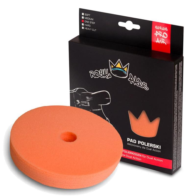 Royal Pads AIR One Step Pad (Orange) - 130mm (dual action) | Sklep online Galonoleje.pl