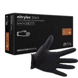MERCATOR Nitrylex Black XL - rękawice nitrylowe czarne | Sklep online Galonoleje.pl