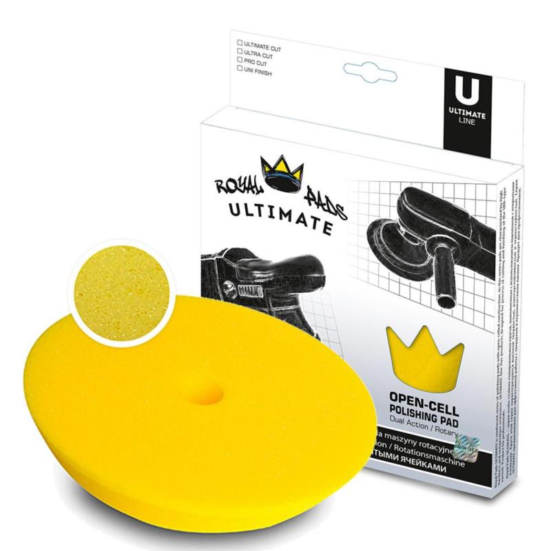 Royal Pads Ultimate Line - ULTRA Cut (yellow / open cell) - 150mm (dual action) | Sklep online Galonoleje.pl