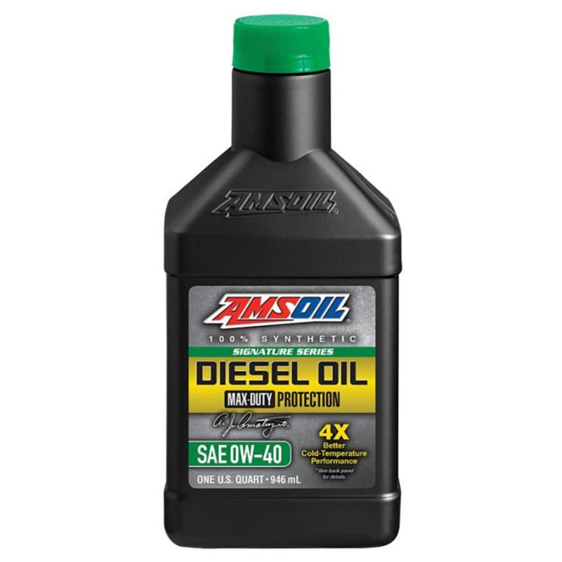 AMSOIL Signature Series Diesel Oil Max-Duty 0w40 946ml - DZF | Sklep online Galonoleje.pl