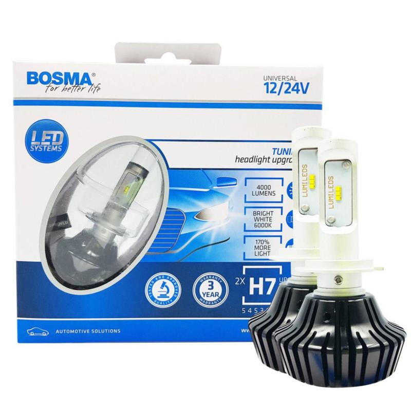 BOSMA LED H7 zestaw - 12/24V - Canbus - 2szt. - pudełko - 6087 | Sklep online Galonoleje.pl
