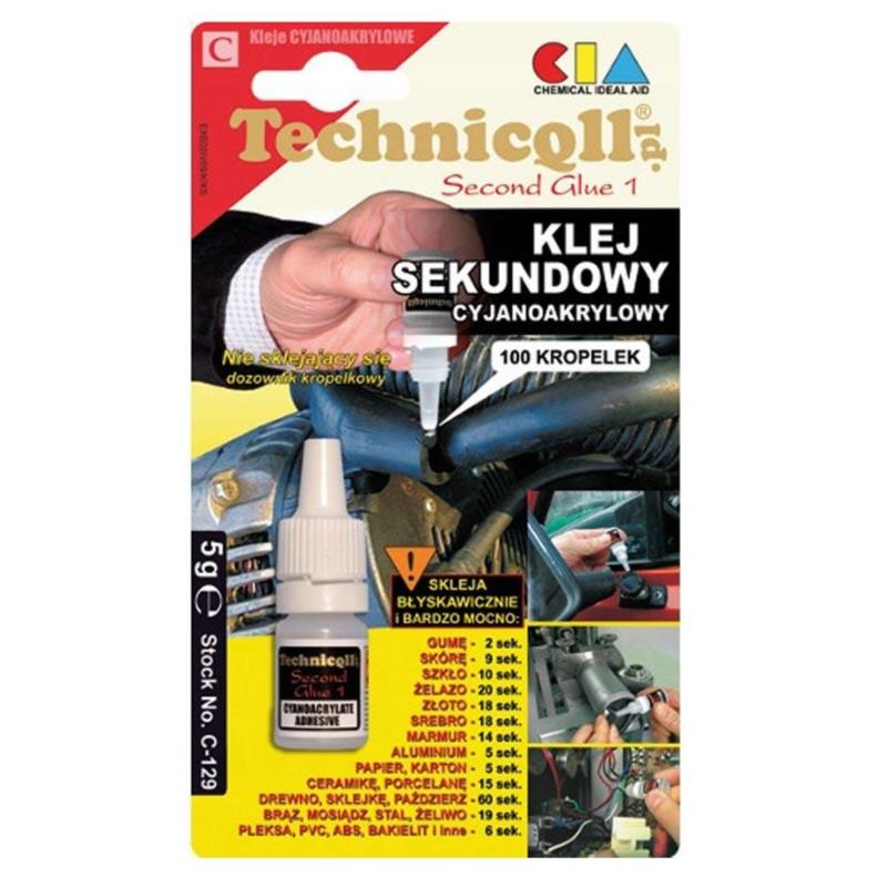 TECHNICQLL Klej sekundowy 5g | Sklep online Galonoleje.pl