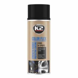 K2 Color Flex - Czarny połysk 400ml - Guma w sprayu | Sklep online Galonoleje.pl