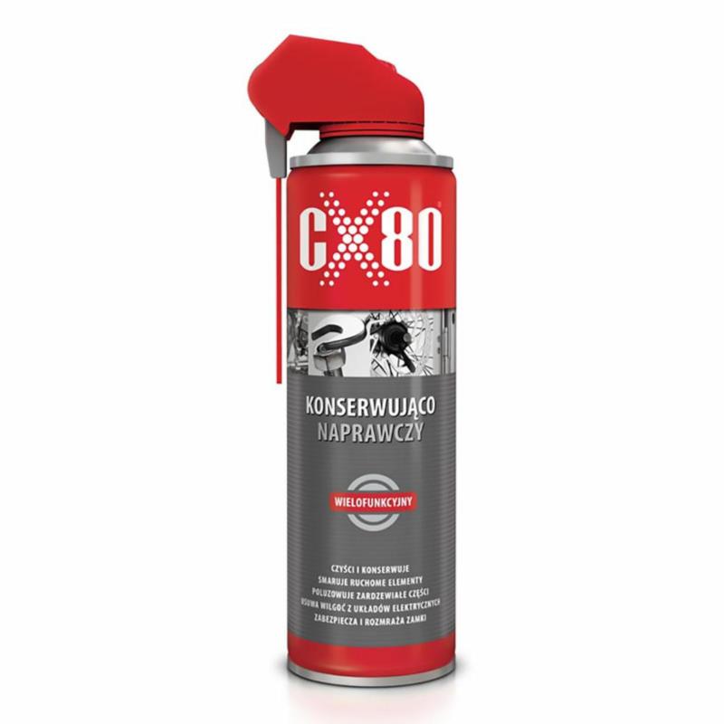 CX80 Konserwująco-Naprawczy 500ml Duo Spray - preparat wielozadaniowy | Sklep online Galonoleje.pl