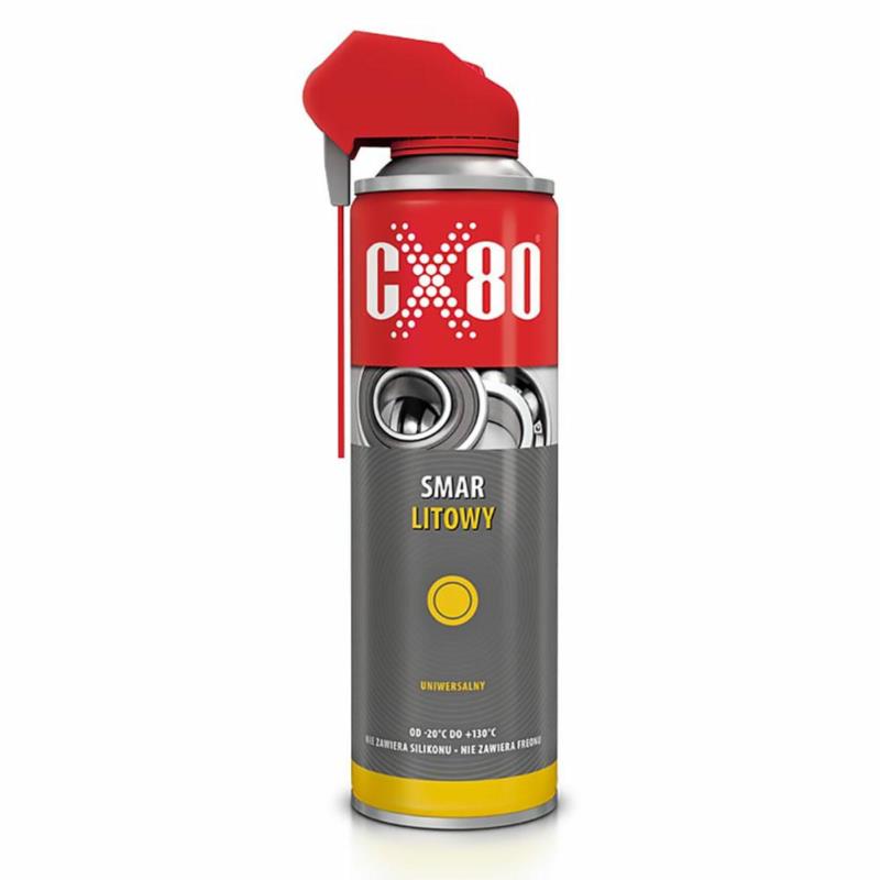 CX80 Smar Litowy 500ml Duo Spray - smar wielozadaniowy | Sklep online Galonoleje.pl