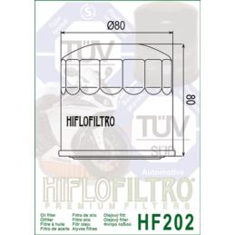 HIFLOFILTRO Filtr Oleju HF202 - filtr motocyklowy | Sklep online Galonoleje.pl