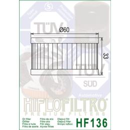 HIFLOFILTRO Filtr Oleju HF136 - filtr motocyklowy | Sklep online Galonoleje.pl