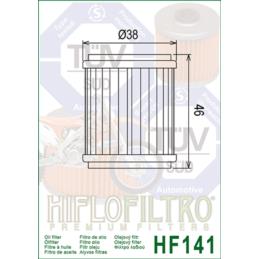 HIFLOFILTRO Filtr Oleju HF141 -  filtr motocyklowy | Sklep online Galonoleje.pl